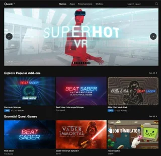 Cum să profitați la maximum de magazinul Oculus Quest