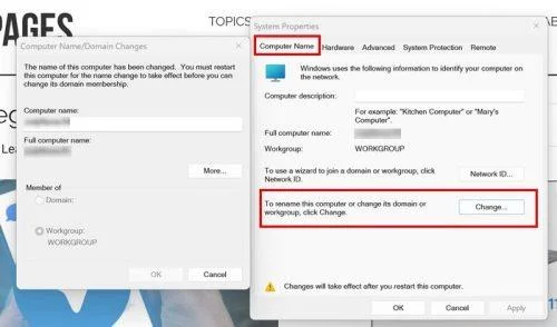 Windows 11: Cum să redenumiți computerul