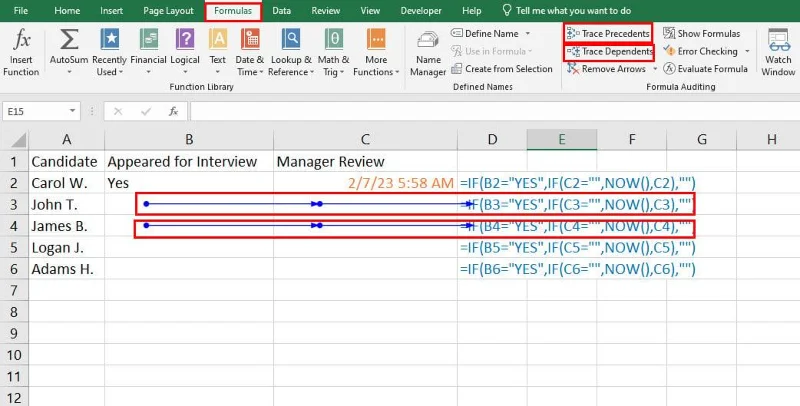 Hoe circulaire verwijzingen in Excel te vinden om foutieve gegevens te voorkomen