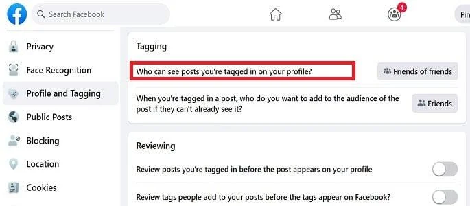 Facebook: cómo ocultar fotos etiquetadas