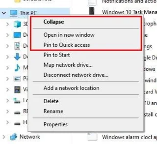 Windows 11: Cum să activați/dezactivați selecția „Gestionați” sub „Acest PC”
