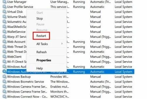 Cum să resetați setările audio pentru Windows 11