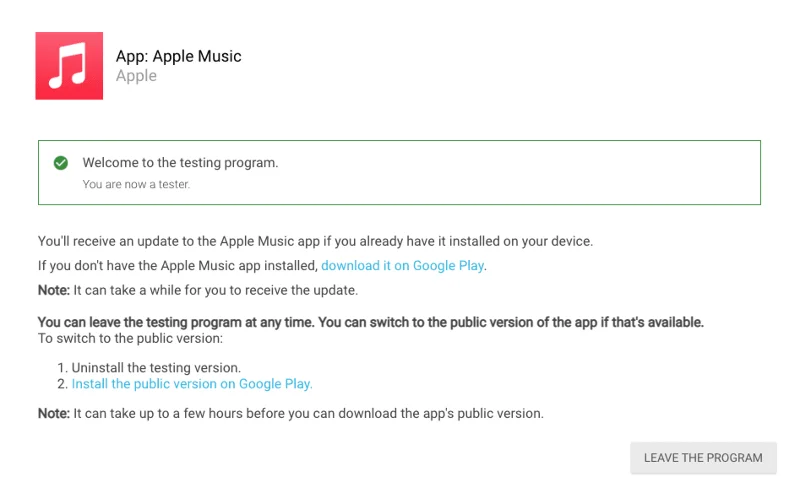 Cum să setați un temporizator de repaus în Apple Music pe Android
