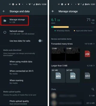 WhatsApp: Cum să-ți gestionezi spațiul de stocare