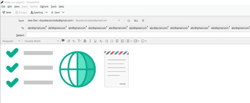 Cum să remediați „o eroare care a apărut la trimiterea e-mailurilor” pe Thunderbird