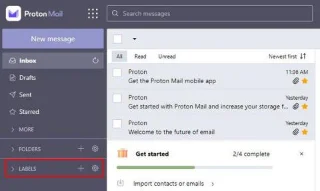 Cum se creează un filtru ProtonMail