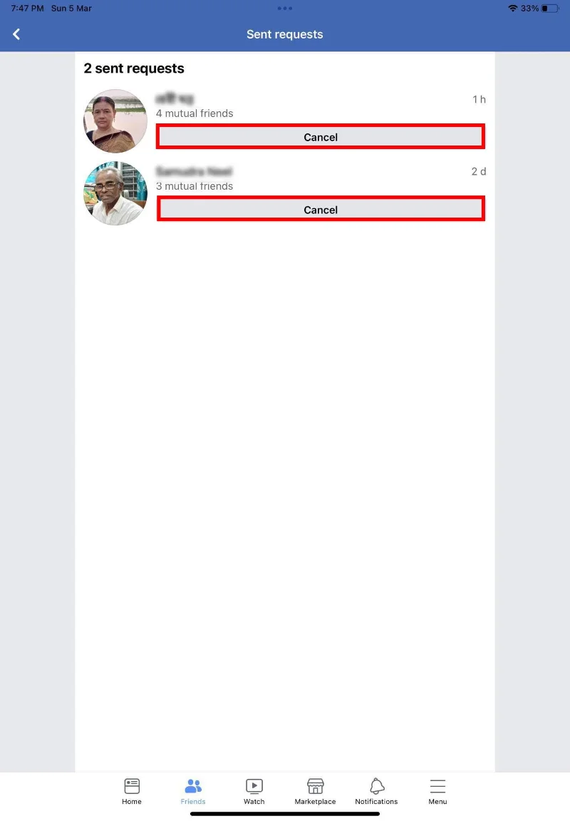 Cum să vizualizați solicitările de prieteni în așteptare pe Facebook