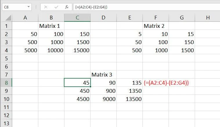 如何使用 Excel 減法公式 – 6 種最佳方法