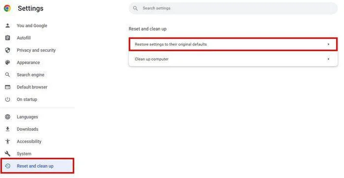 Google Chrome: Cum se resetează la setările implicite