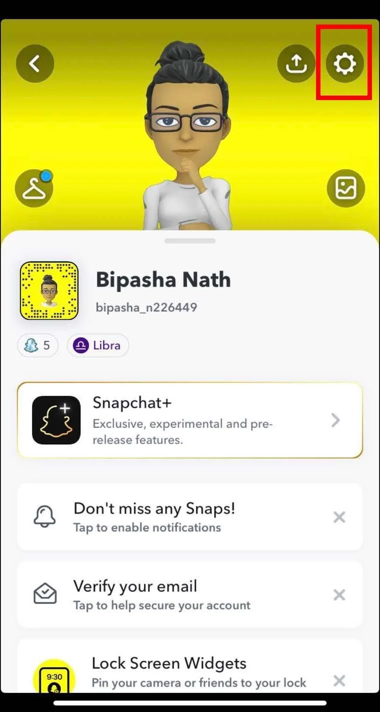 2023년 Snapchat에서 다크 모드를 활성화하는 방법