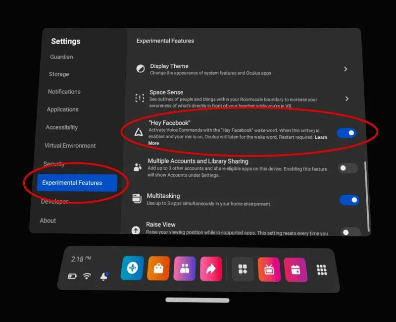 Cum să activați comenzile vocale Oculus Quest 2