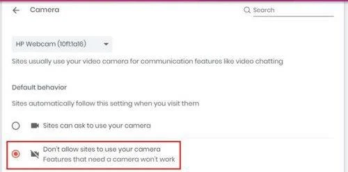Cum să activați sau să dezactivați accesul la camera web pentru Opera, Firefox, Brave și browserul Chrome