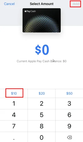 Geld toevoegen aan Apple Pay zonder bankpas