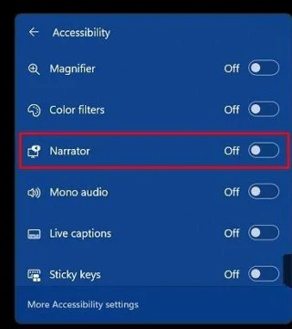 Cum să activați/dezactivați Naratorul pe Windows 10 și 11