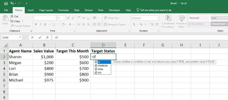 Cum să utilizați formula Excel IF-THEN: 5 cele mai bune scenarii din lumea reală