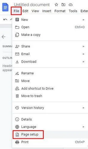 Cum să utilizați formatul fără pagină în Google Docs