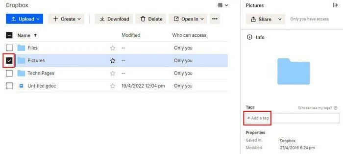 Cum să creați, să ștergeți și să gestionați dosare pe Dropbox