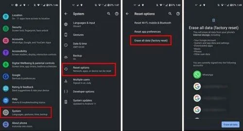 Cum să resetați din fabrică telefonul Android 11