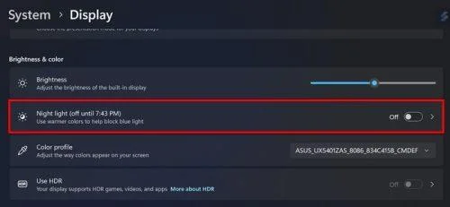Cum să activați și să utilizați Windows 11 Night Light