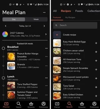 5 aplicații gratuite și utile pentru alimentația sănătoasă pentru Android