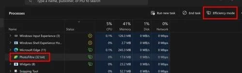 Cum să activați/dezactivați modul de eficiență în Windows 11
