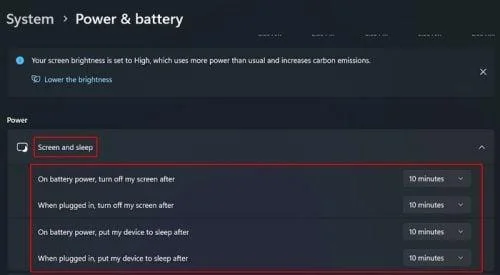 Windows 11,10: Cum se modifică timpul de expirare a ecranului
