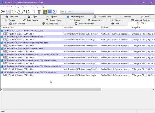 ¿Qué es Autoruns para Windows y cómo usarlo?