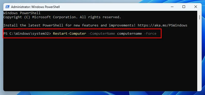 Cum să reporniți/închideți de la distanță un computer cu Windows 11