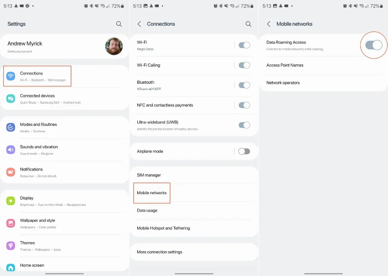 Cum să activați și să dezactivați roamingul pe Samsung Galaxy S23