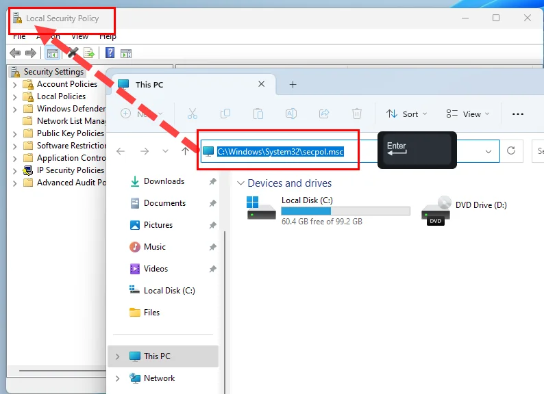 Politica de securitate locală: ce este și cum se deschide în Windows 11