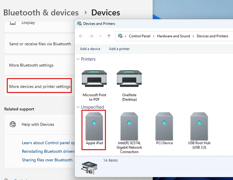 iTunes: reparar iPhone o iPad no detectado en Windows 11