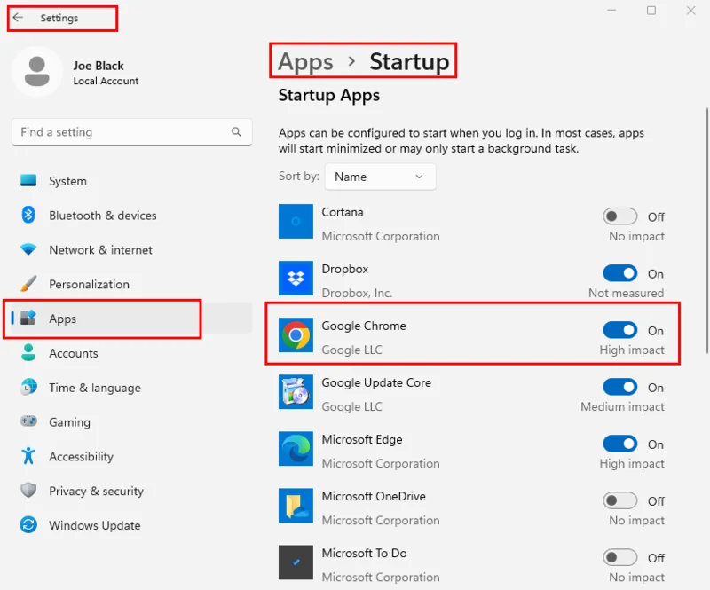 Cum să editați programele de pornire în Windows 11