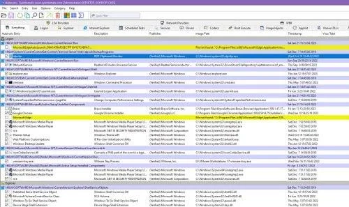 ¿Qué es Autoruns para Windows y cómo usarlo?