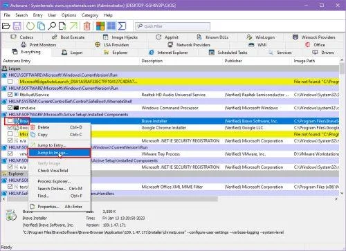 ¿Qué es Autoruns para Windows y cómo usarlo?
