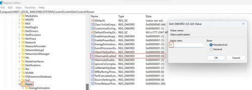 Windows 11: Cum se adaugă/elimină opțiunea Hibernare