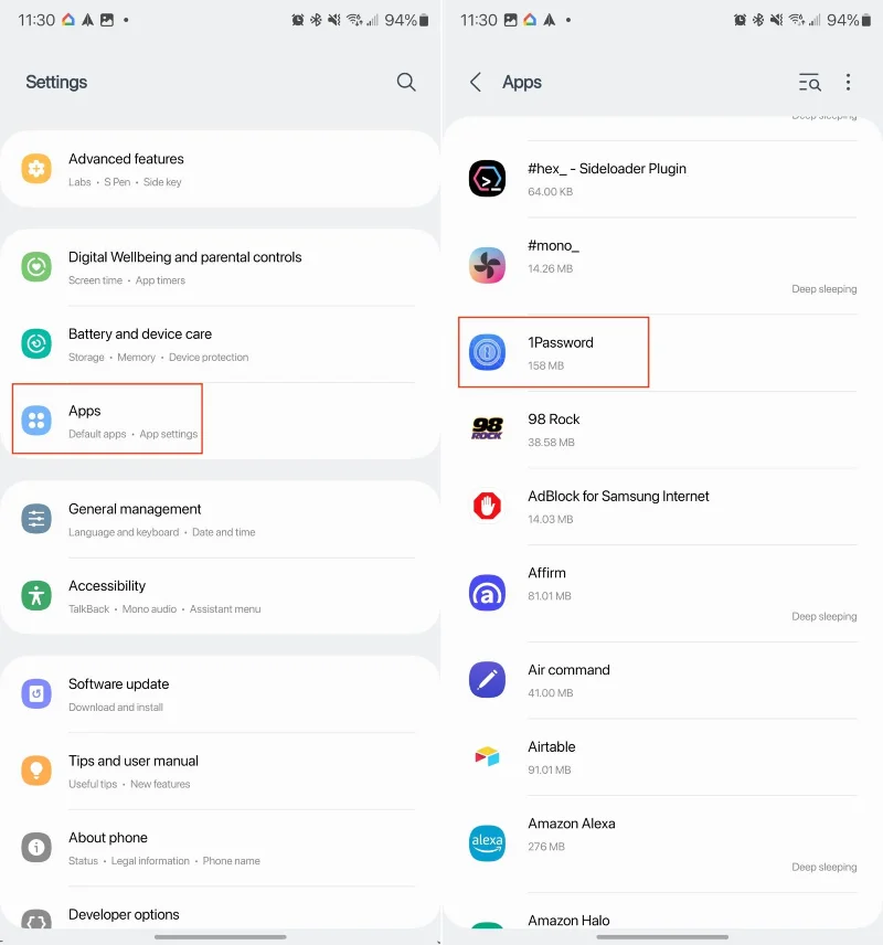 Galaxy S23: activați sau dezactivați datele de fundal