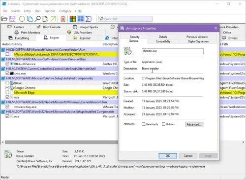 ¿Qué es Autoruns para Windows y cómo usarlo?