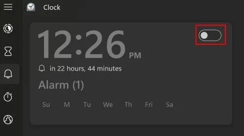 Cum să creați și să ștergeți o alarmă în Windows 11