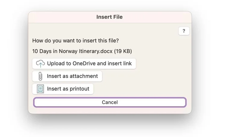 如何將 Word 文檔移至 OneNote：3 個選項