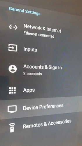 Android TV: 앱 저장 공간 확인 방법