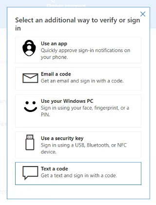 Microsoft 365 2단계 인증을 변경하는 방법