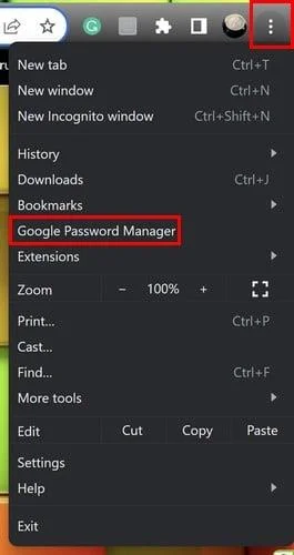 Google 크롬에 비밀번호를 저장하는 방법