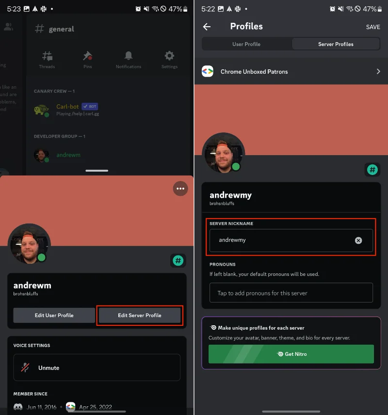Discord 이름을 변경하는 방법