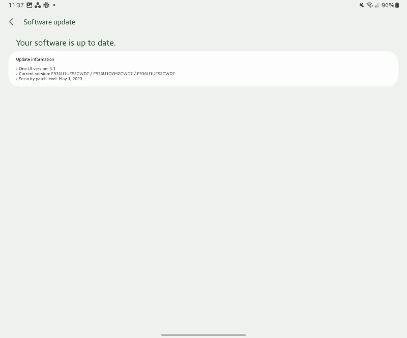 Galaxy Tab S8을 업데이트하는 방법