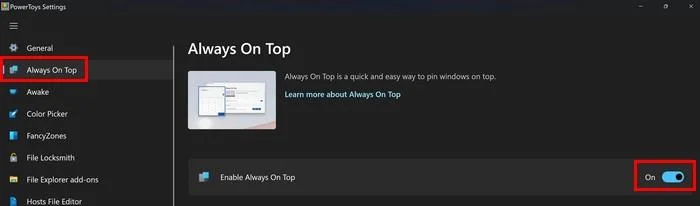 Windows 11でタスクマネージャーを常に最前面に保つ方法