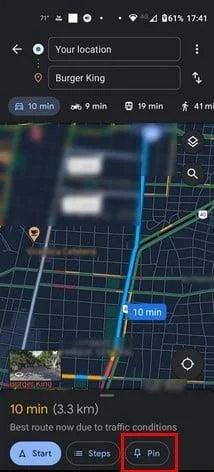 Google 지도에서 경로를 저장하고 공유하는 방법