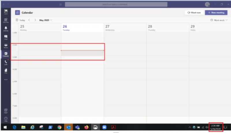 [ÇÖZÜLDÜ] Microsoft Teams'de Yanlış Zaman (2022)