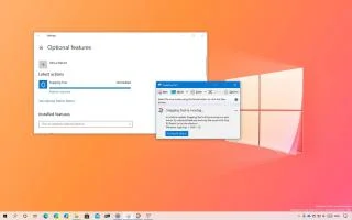 Cách gỡ cài đặt ứng dụng Snipping Tool trên Windows 10