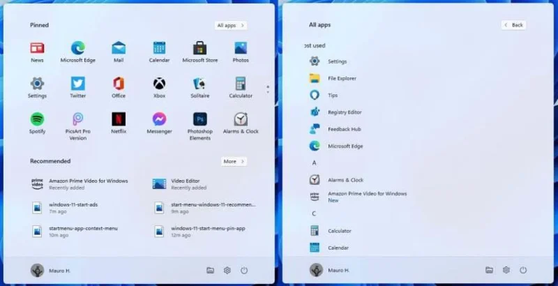 WINDOWS 11 HAS A NEW START MENU – HERE’S THE GOOD AND BAD