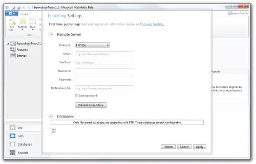 WebMatrix, a FREE alternative Web Development tool from Microsoft